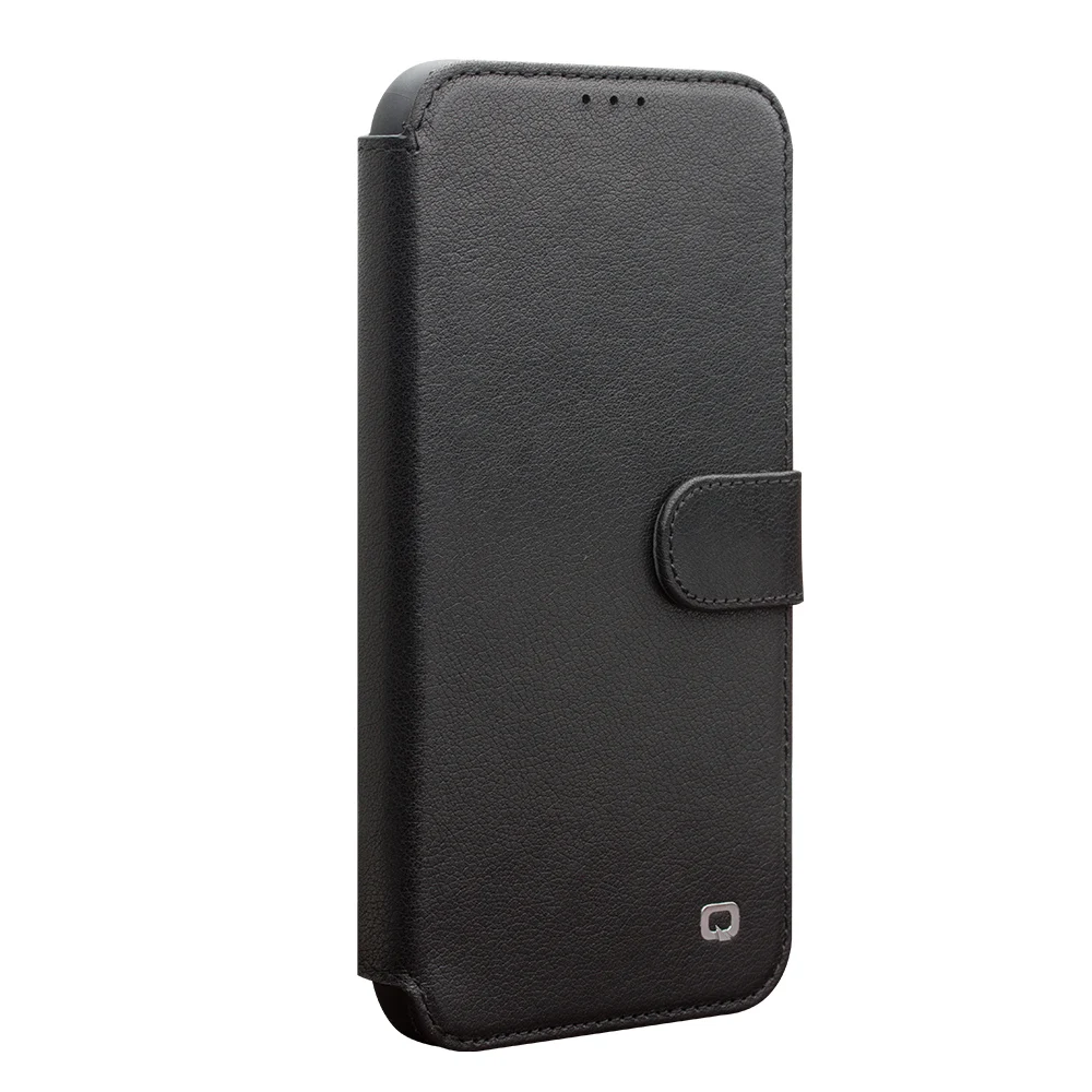 

QIALINO Fashion Genuine Leather Flip Cover for iPhone 11Pro /11 Luxury Phone Case Magnetic Buckle Card Slot for iPhone11 ProMax