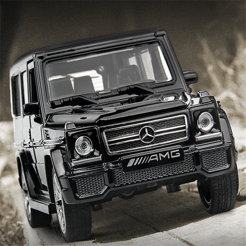 

MEOA 1:32 G65 Alloy Car Model With Simulation Lights/Sound Pull-back Function Openable Doors Off-Road Diecasts & Toy Vehicles