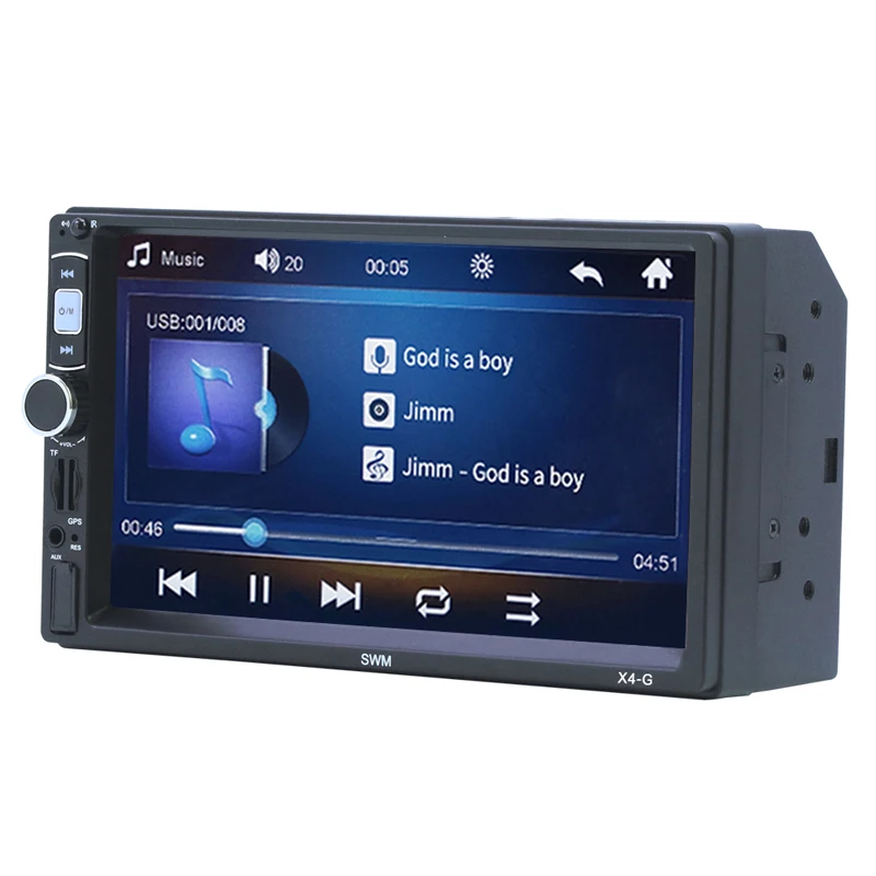 X4-G автомобильный MP5 плеер gps навигация одна машина Bluetooth hands-free автомобильный аудио и видео MP4 карта Машина