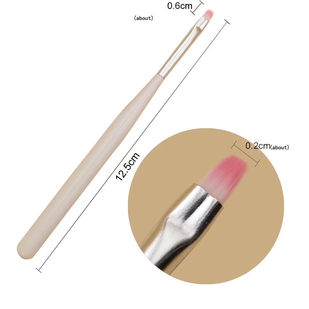 5PCS Manicure Brushes Set For Nail Art Painting Brushes Dotting Design Manicure Nail Brush Kit Gel Varnishes Tools