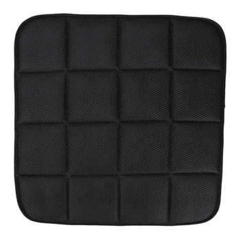 

45 x 45cm Bamboo Charcoal Breathable Car Seat Cushion (Black)