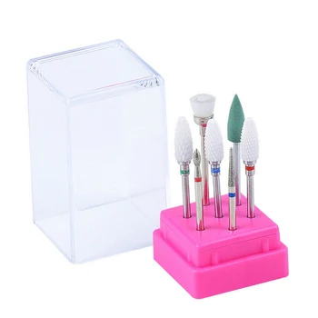 

1 Set of Manicure Tool Set, Nail Polishing, Grinding Head Brush Polishing Tool Set