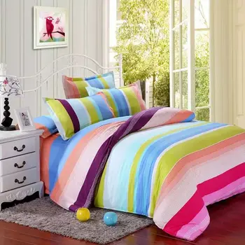 

1.2m/1.5m/2m 3pcs/4pcs Set Duvet Cover Set Cotton Comforter Cover Pillow Case Luxury Bedding