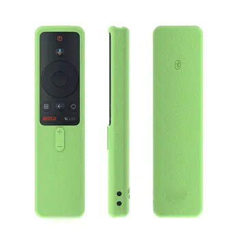

Protective Cover Soft Silicone Skin Remote Control Case Anti-Slip Shockproof Replacement for xiaomi Mi Box S Controller H55F
