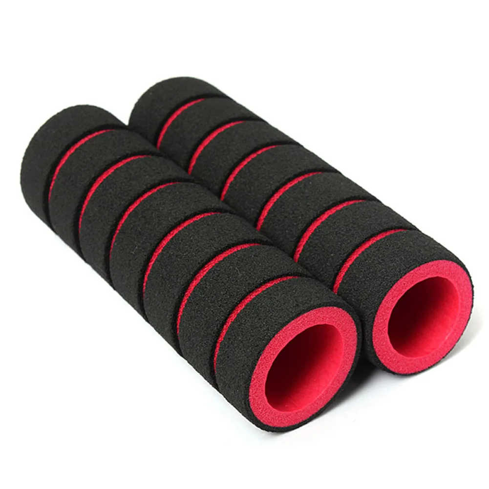 Newly 1 Pair Mountain Bike Handlebar Cover Sponge Cycling Anti-shock Skid-Proof MTB Handle Bar Grips Bicycle Accessories