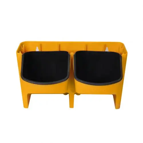 Yellow 1 Штабелируемый настенный цветочный горшок садовые горшки для растений настенный вертикальный суккуленты цветочный горшок бонсай для домашнего декора Прямая поставка - Цвет: Yellow 1