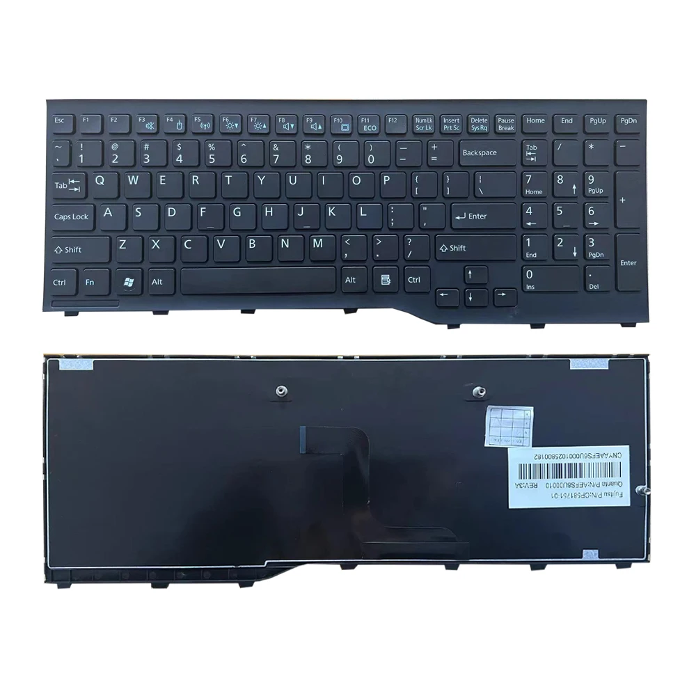 Новая английская/Американская клавиатура для Fujitsu Lifebook AH552 CP581751-01 CP611954-01 |