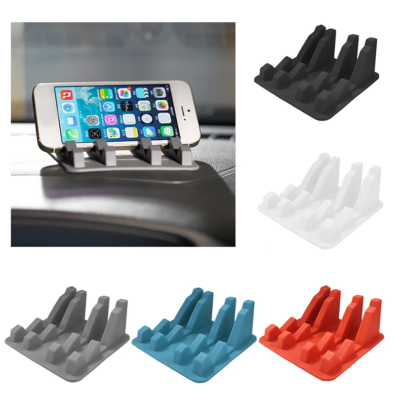 2021 New Multifunctional Silicone Phone Holder Antiskid Table Top Navigator Shelf Vehicle Mount