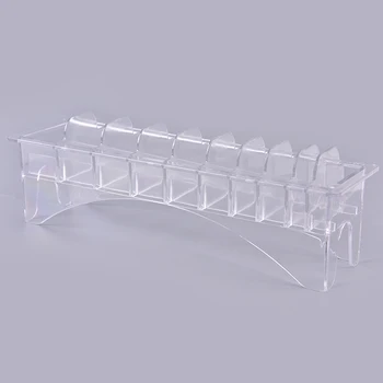

1pcs 10 Grid Base Limit Guide Combs Box Hair Styling Clipper Holder Storage Case
