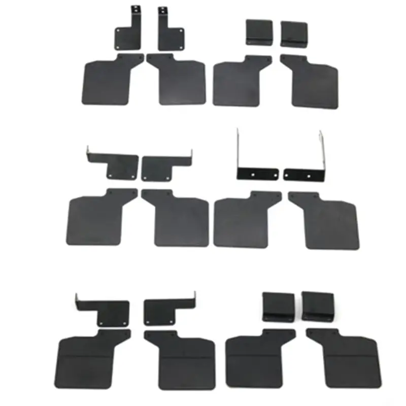 

1:10 RC Car Front Rear Mud Flaps Rubber Fender for Crawler Trx-4