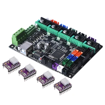 

MKS Gen L V2.0 3D Printer Board Controller Reprap Mega 2560 R3 Ramps 1.4 1.6 Support TMC2208 TMC2130 A4988 DRV8825 Driver