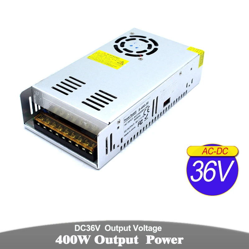 DC источник питания 12 В 13 8 18 в 24 30 28 36 42 48 60 400 Вт трансформаторы 220 110 AC SMPS для CCTV