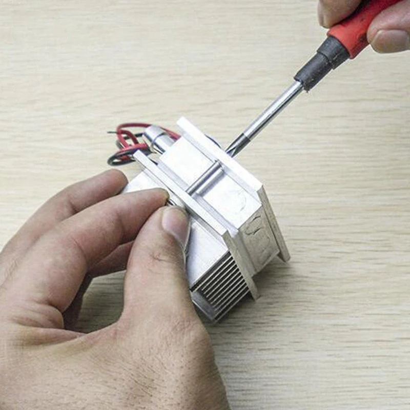 DIY комплект TEC1-12706 термоэлектрический модуль Пельтье кулер системы охлаждения 60 Вт