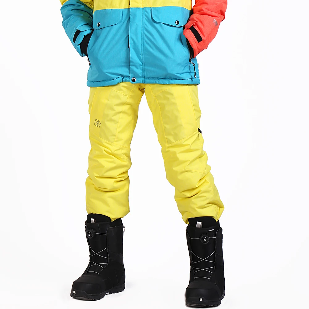 SAENSHING, зимние лыжные штаны с ремнями, водонепроницаемые штаны для сноуборда, мужские лыжные брюки, теплые зимние мужские штаны, лыжные штаны