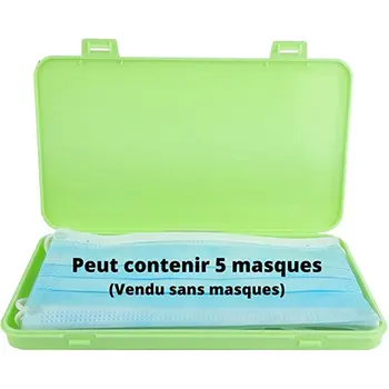 

2020 Mask Case Storage Box Portable Disposable Face Masks Container Safe Disposable Mask Storage Box Organizer