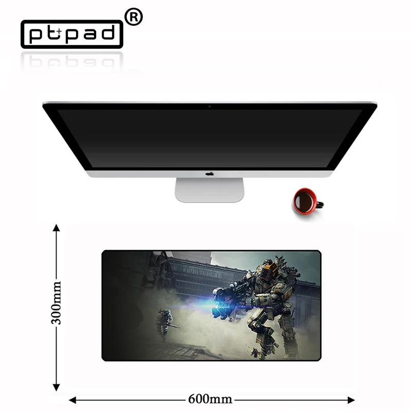 

600*300mm Locking Edge Gaming Titanfalls Notebook Desk Computer Mouse Pad Gamer Keyboard Game Cushion Office Tablet Mousepad Mat