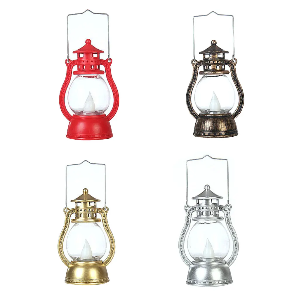 

Hanging Light Lamp Halloween Led Lantern Flickering Electronic Flameless Vintage Portable Light Creative Haunted House