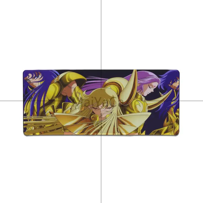 Lock Edge 30x80cm MaiYaCa Sainte seiya коврик для мышки в стиле аниме игровой коврик для мыши большая акция Россия коврик для мыши xl клавиатура ноутбук ПК ноутбук Настольный коврик - Цвет: Lock Edge 30x80cm