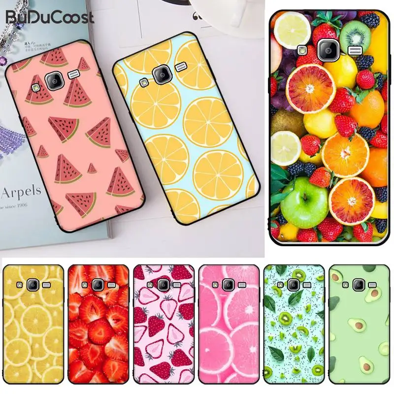 

Summer fun fruits Phone Case Cover For Samsung J2 4 5 6 7 8 Prime Pro Plus Duo Neo J415 2016 8 9 J600 737 730