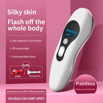 

New IPL Micro Hair Removal Machine Laser Epilator For Women Depiladora Facial Permanent Body Leg Arm Bikini Trimmer Depilador