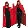 Adult Costumes - Halloween Costumes for Men and Women Vampire Capes Hooded Cloak ► Photo 2/6
