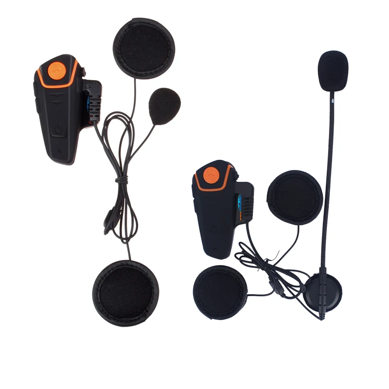 1 soft and 1 hard 2 шт., BT-S2 Pro, для мотоцикла, беспроводная Bluetooth гарнитура, 1000 м, мотоциклетная гарнитура, BT, переговорные с FM, водонепроницаемые, IPX6 - Цвет: 1 soft and 1 hard