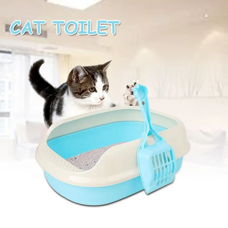 Cat Litter Shovel Plastic Litter Box Cat Toilet Lightweight Cleaning Home Anti-Breaking Portable Shatter-Resistant Pet Supplies Cat Litter Shovel Plastic Litter Box Cat Toilet Lightweight Cleaning Home Anti-Breaking Portable Shatter-Resistant Pet Supplies