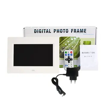 

7 Inch Led Backlight Hd Full Function Digital Photo Frame Electronic Album Photo Desktop Photo Album Music Video