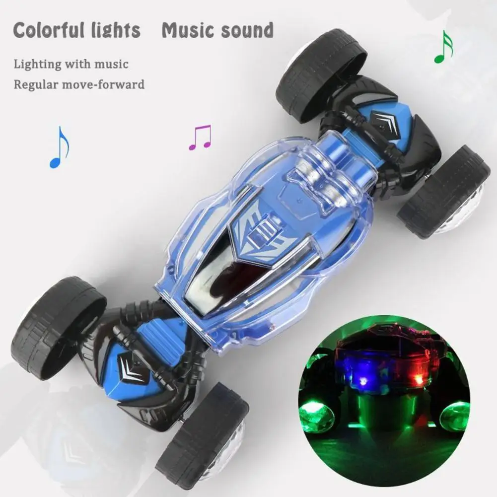 RC трюковый автомобиль светильник изгиб звука деформация высокая скорость
