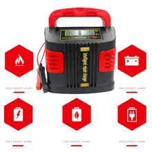 Новое портативное интеллектуальное зарядное устройство для автомобиля, автомобильное зарядное устройство 350 Вт 14а, автоматическая регулировка ЖК-аккумулятора, автомобильное зарядное устройство, стартер для прыжков