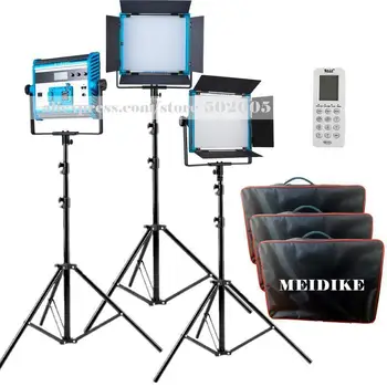 

Yidoblo A-1200c RGB LED Lamp Soft light multi color for led panel light broadcast Lamp APP control handbag + Tripod
