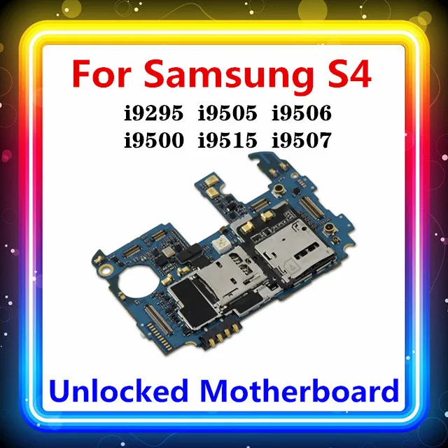 Материнская плата для Samsung Galaxy S4 I9505 16 Гб I9295 I9506 I9500 I9515 I9507 с полным чипом|Антенны