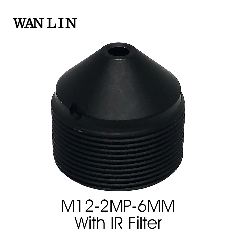 

WANLIN 6mm pinhole lens HD 2.0Megapixel CCTV Lens M12 mount 1/3" Image Format F2.0 fixed Iris, 60Degree Horizontal Viewing Angle
