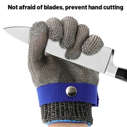 Gants en acier inoxydable de qualité 5, 1 paire de Gadgets de cuisine résistants aux coupures et aux coups de couteau 