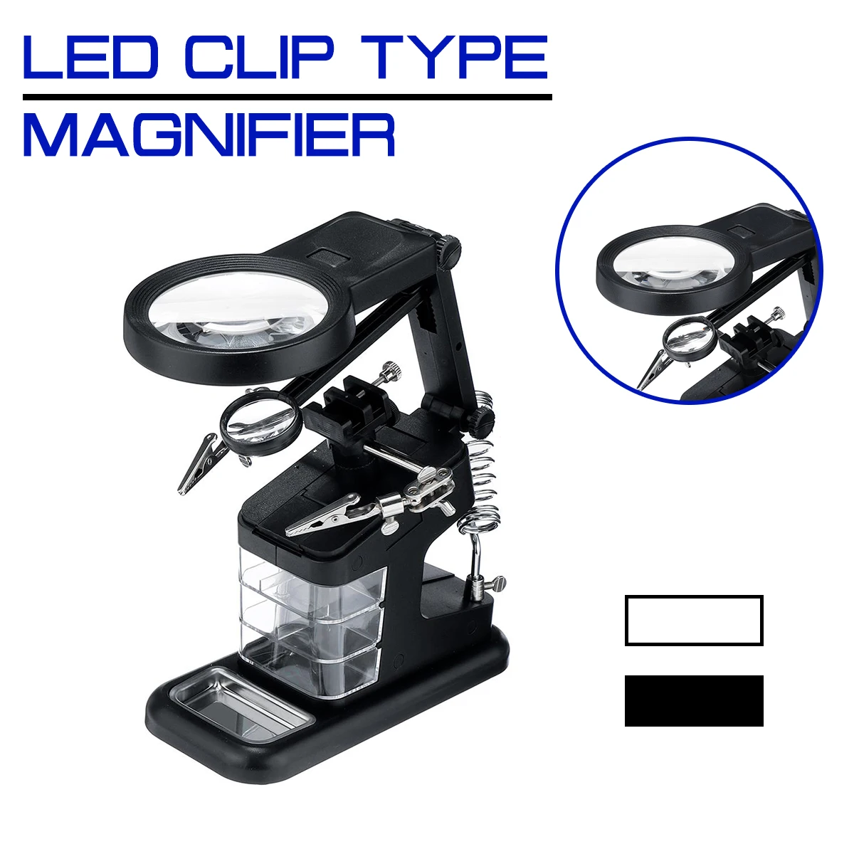 3 Hand Soldering Iron Multifunction Stand Welding Tool Illuminated