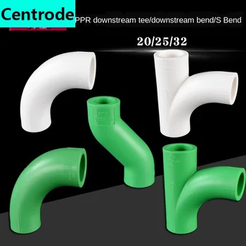 

ppr elbow tee elbow s bend 1/2IN 3/4IN 1 inch 20/25 / 32ppr water pipe pipe hot melt joint fittings