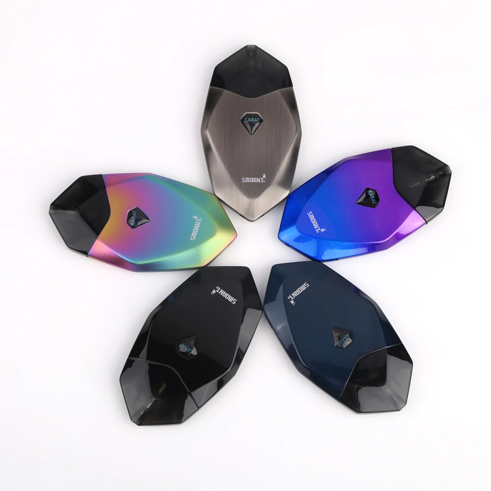Smoant Karat Pod стартовый набор 370mAh с 3 шт 2 мл многоразовые картриджи 1.3ohm катушка чистый