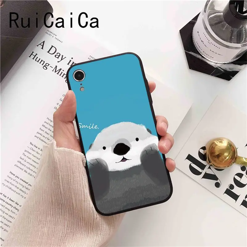 lovely cute Otter water animal