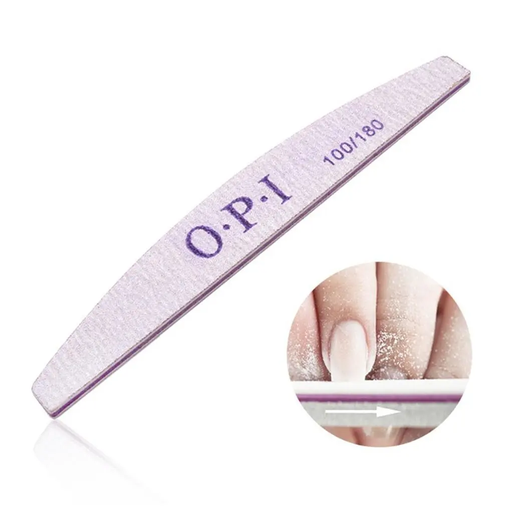 Portable Nail File Buffer Sanding Block Files Manicure Pedicure Tools Sand Paper Strip Bar Set Polishing File Tools for Nail Art