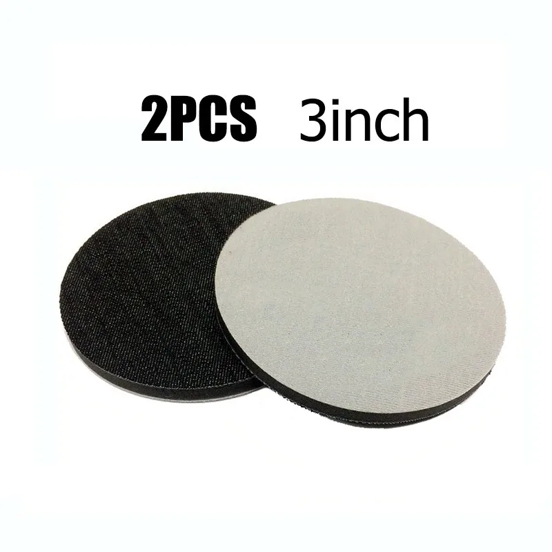 nu finish car polish 2pcs Denim Orange Peel Removal Pad Car Polishing Pad 3/4/5/6/7inch Single Wetsanding Alternative Backing Plate Car Polisher car windshield cleaner