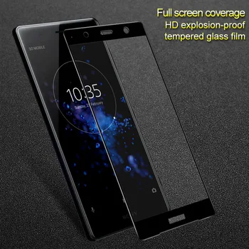 

for Sony Xperia XZ2 Premium Glass Screen Protector IMAK 9H Full Cover Tempered Glass for Sony XZ2 Premium