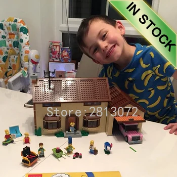 

16005 In Stock Creator Cartoon House 2575Pcs 71006 Street View Model Building Kits Blocks Bricks Education Toys