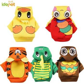 

Catoon Cat Clothes Dog Hoodies Winter Warm Cat Coat Jacket for Small Dog Halloween Costume Festival Suit Outfit Cat Supplier 25