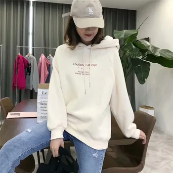 

sweatshirts pullover Women Long Sleeve Pocket Patchwork Pullover Strappy Blouse Women Hooded Black