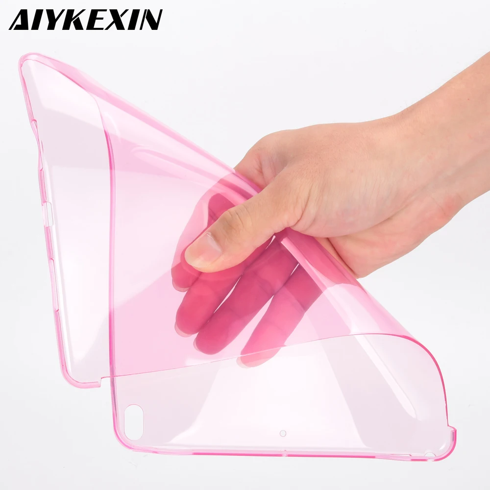 Чехол AIYKEXIN для iPad Pro 10 5 и Air 3 2019 мягкий силиконовый чехол из ТПУ прозрачный задней