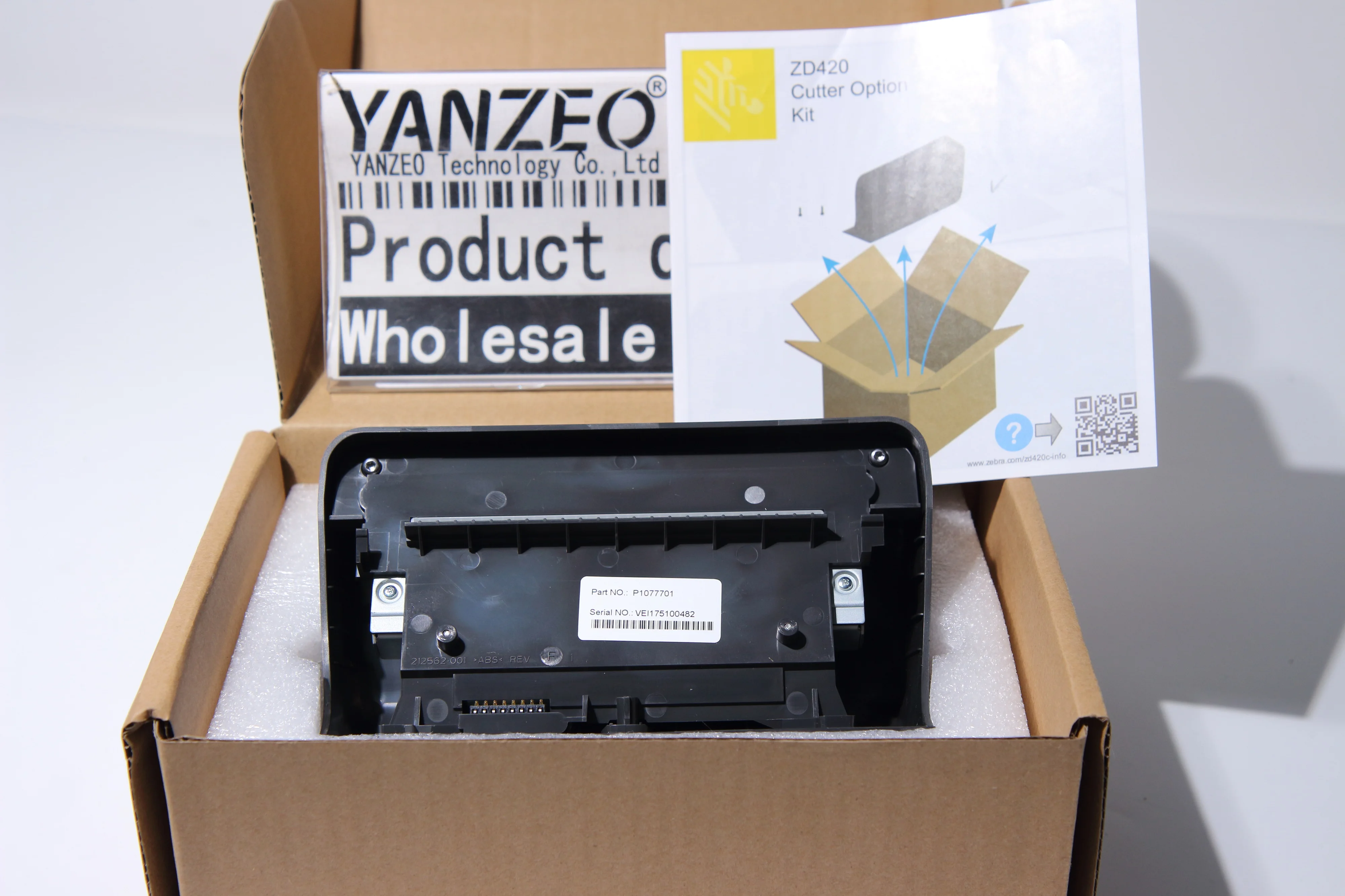 P1080383-042 for Zebra ZD420 Desktop Printer Cutter Kit ZD420 Barocde  Printer Cutter Upgrade Kit