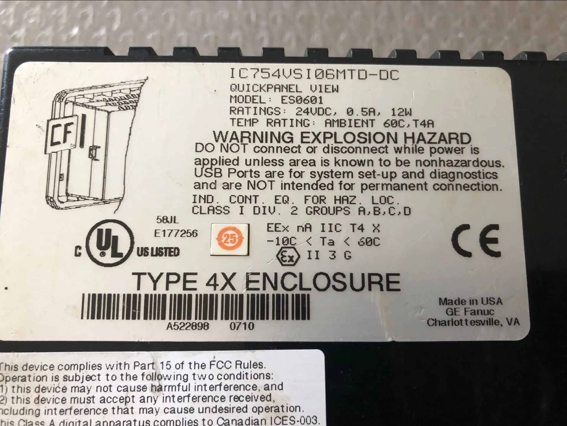 IC754VSI06MTD-DC использовано и протестировано