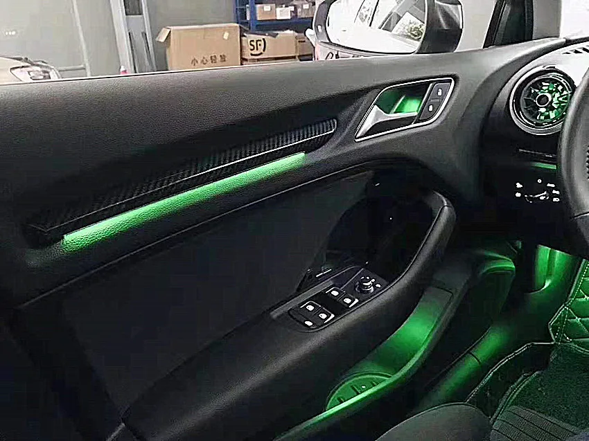 LED RGB multi color Door Trim light Interior ambient light atmosphere