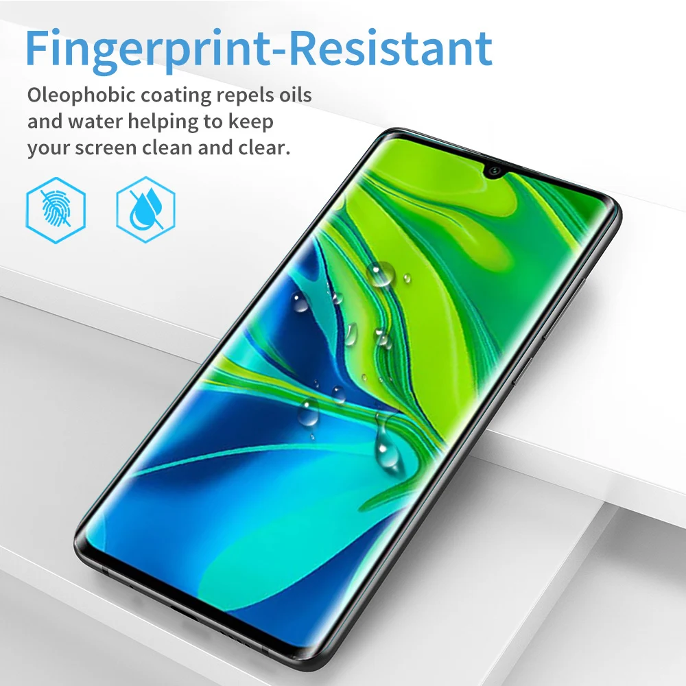 Note 10 Pro, полное защитное стекло YIYONG 9D, закаленное стекло для Xiaomi mi Note 10, защитное закаленное стекло Xio mi Note 10 Pro