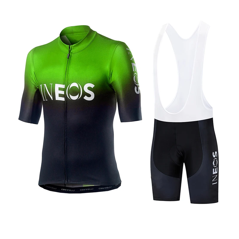 Веломайка INEOS Pro Team 2019 мужская с коротким рукавом дышащая одежда для велоспорта